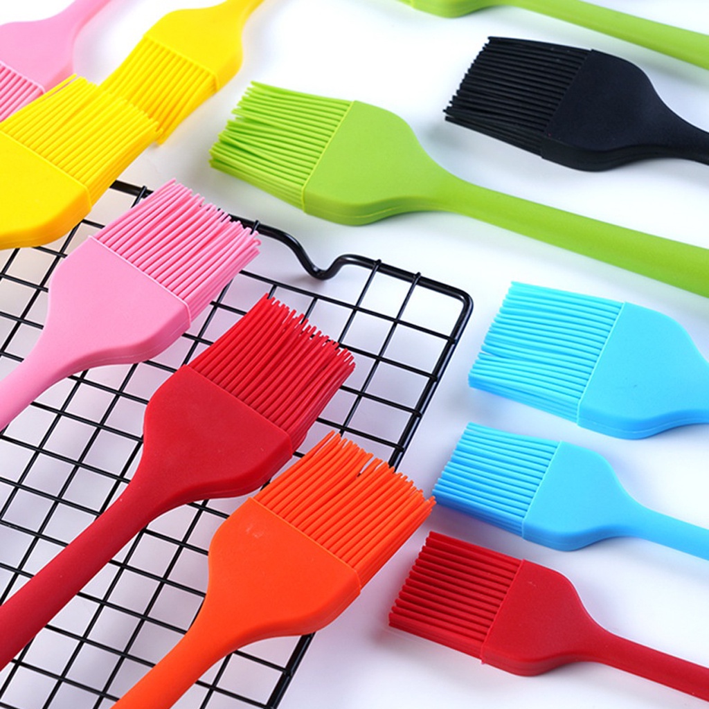 ❤GTB❤ Kuas Silikon 8021 Oles Kue Roti / BBQ / Silicone Brush Tahan Panas R699