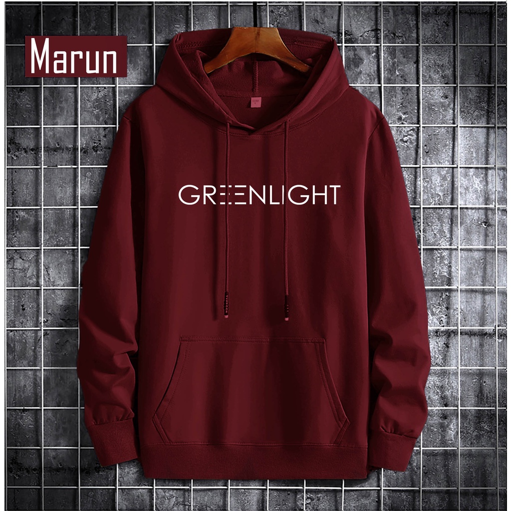 Greenlight Bayar Ditempat  Sweater Hoddie Unisex Pria Dan Wanita  Sweater Greenlight Distro