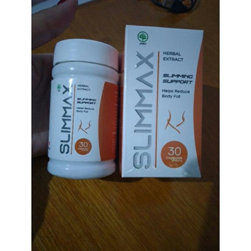 SLIMMAX Asli Obat Herbal Pelangsing Badan Perut Buncit Terbaik Diet Cepat Aman Slimmax Original