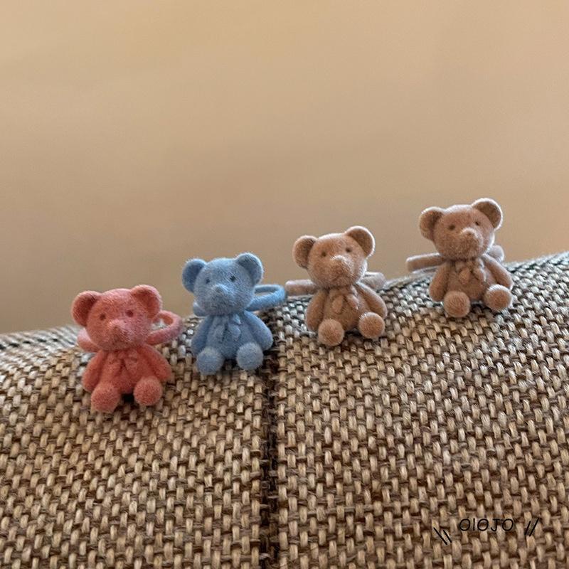 【COD】Cincin Model Terbuka Desain Beruang Kartun Adjustable Untuk Wanita