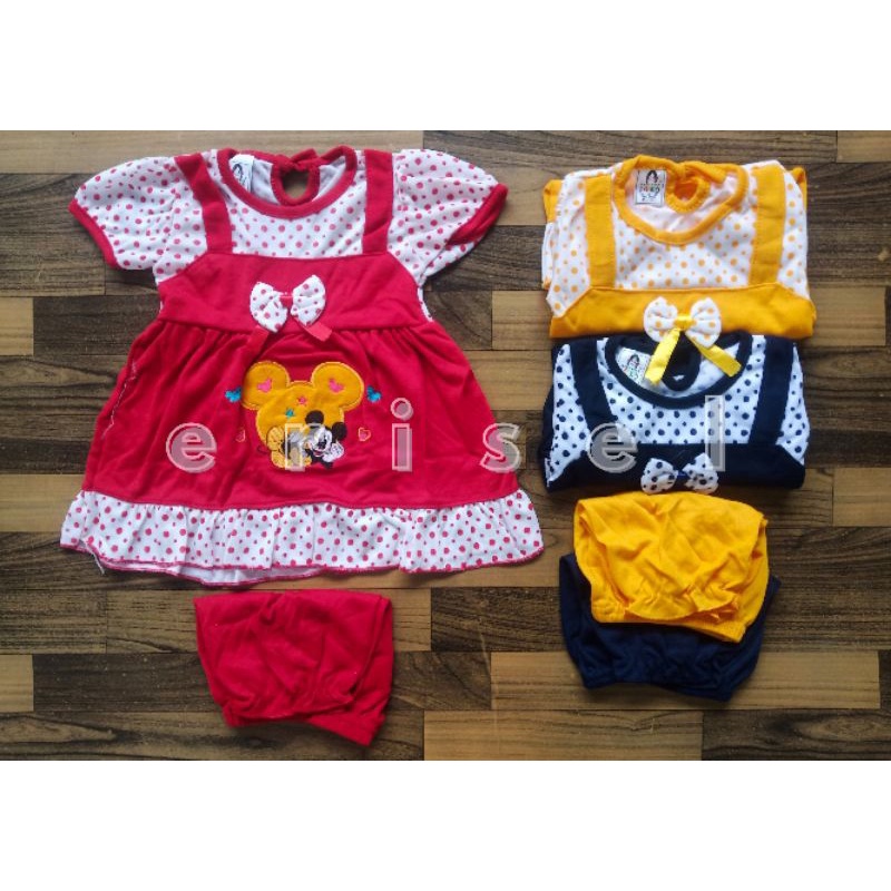 Setelan Anak Perempuan/ Dress Bayi 3-18 Tahun