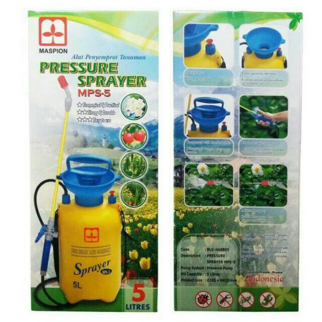 SEMPROTAN SPRAYER JINJING MUKTI GUNA UNTUK DI TAMAN DAN KEBUN 8 LITER