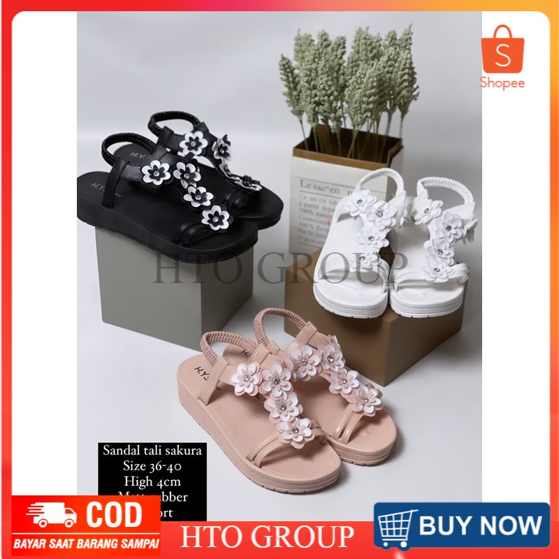 SANDAL TALI Wanita SLip Sandal - Sandal Tali SAKURA IMPORT Terbaru