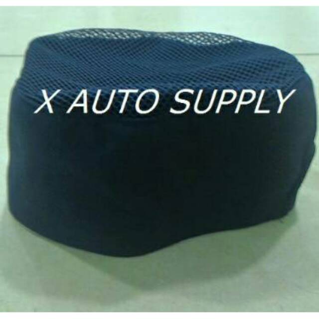 Topi Koki Peci HITAM Jaring