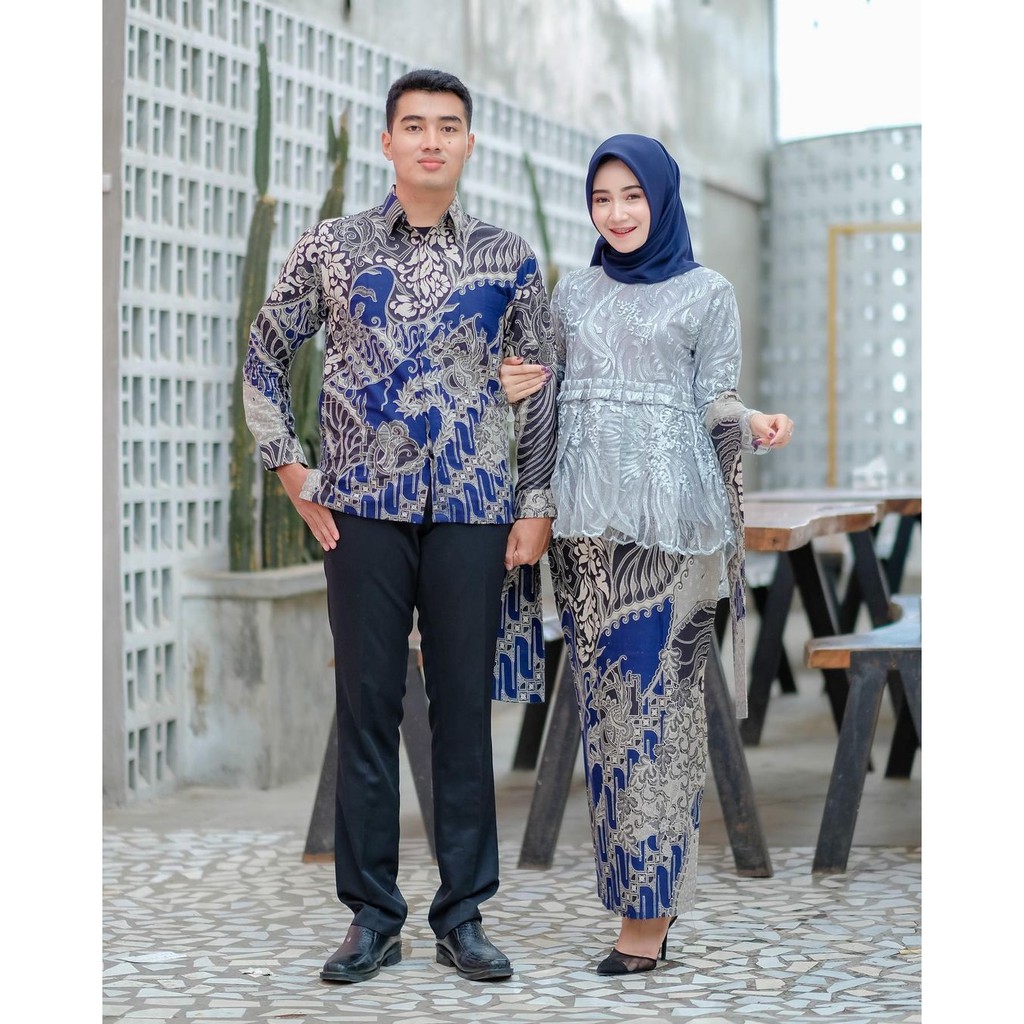 Shopashop Solo Batik Couple Qamira Tulle Mutiara