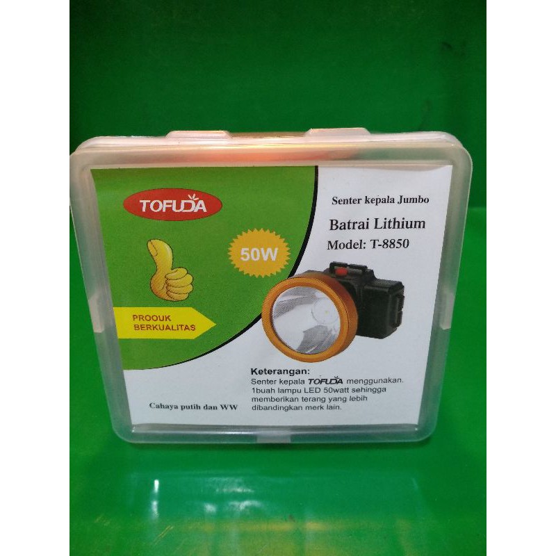 SENTER KEPALA TOFUDA 50W