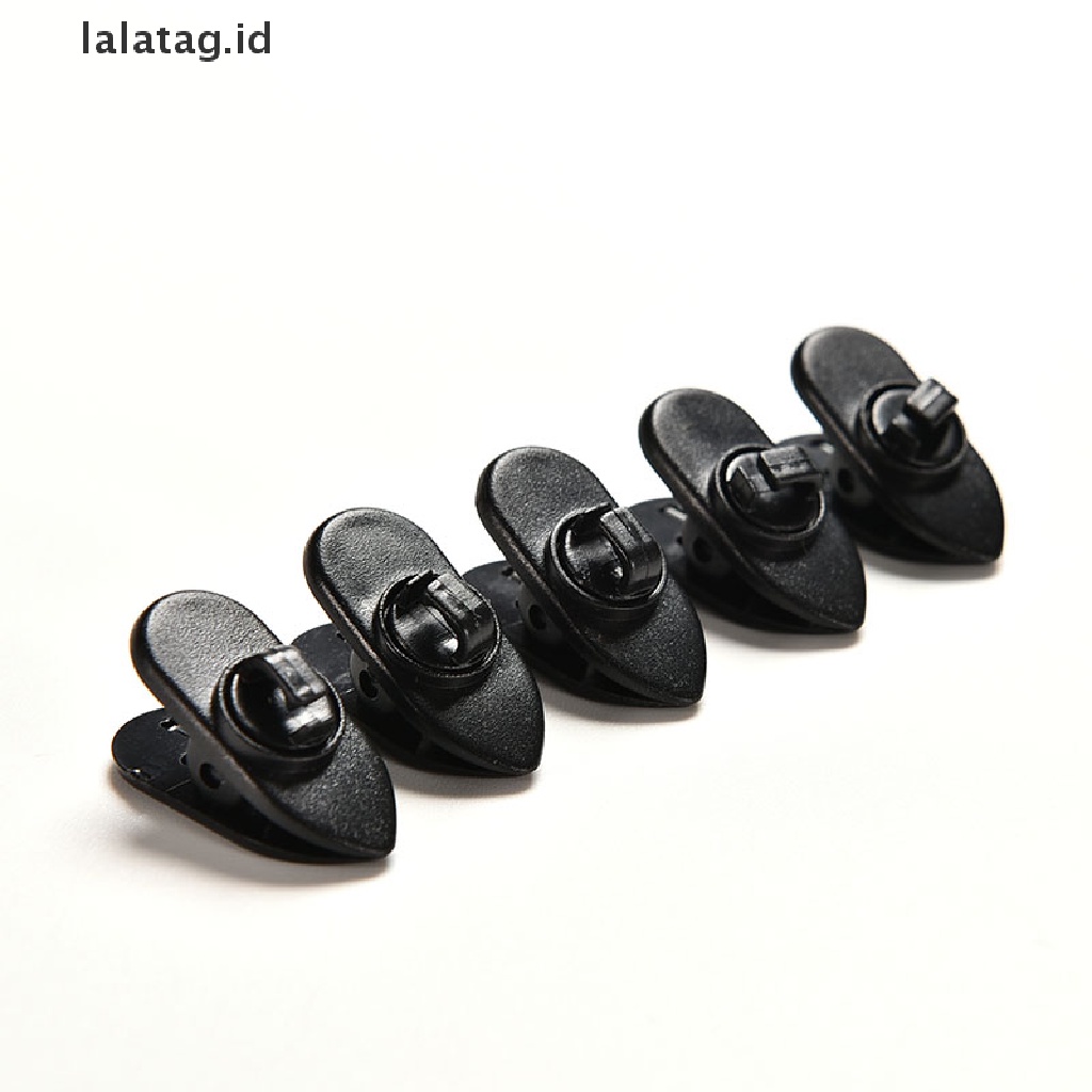 (Flyag) 5 Klip Penjepit Kabel Earphone / Headphone