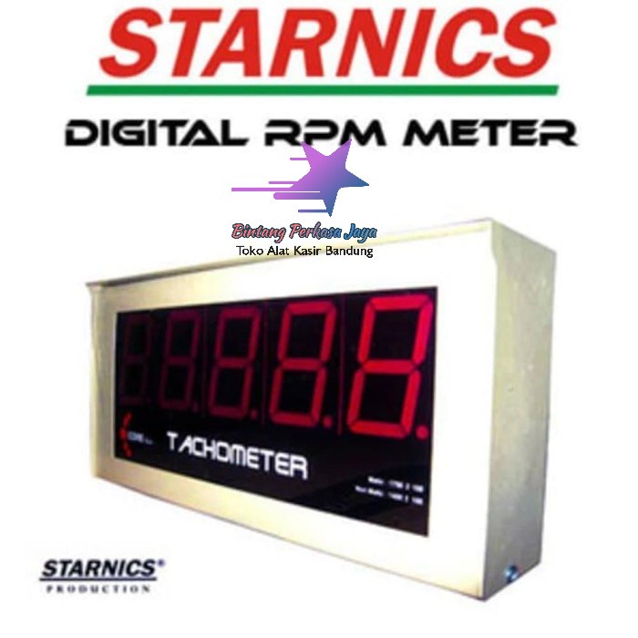 Starnics Coretech Tachometer / Digital RPM / Standar Bengkel Resmi
