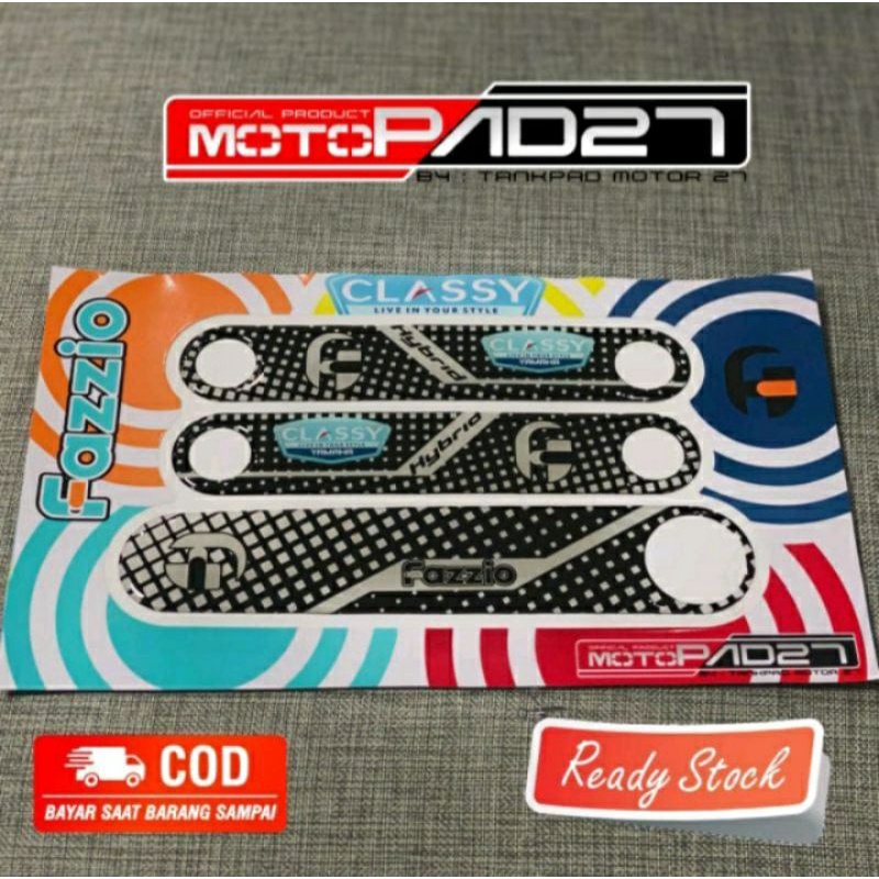 Motopads 27 Stiker panel body samping FAZZIO 2022 Premium