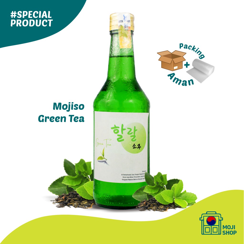 

SOJU HALAL MOJISO RASA GREENTEA MOCKTAIL ( HALAL 100% & NON ALCOHOL )