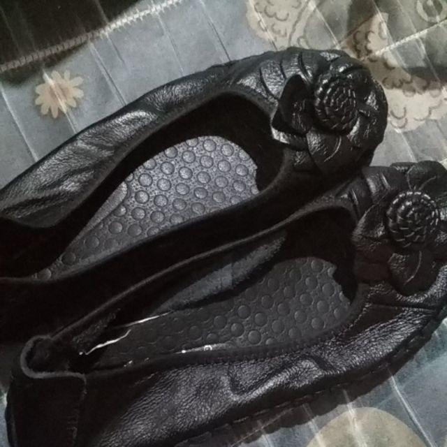 New Sepatu Clarks Wanita  Kulit Asli