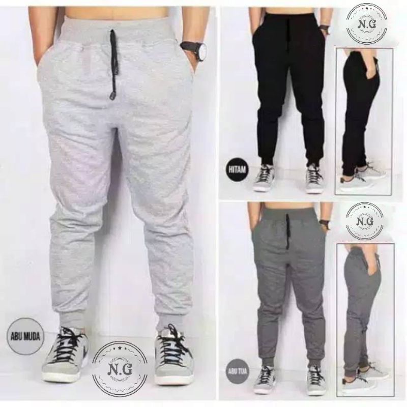CELANA JOGGER PRIA WANITA trening terening training trining NEWYORK ClASS joger anak remaja dan DEWASA Celana Jogger Panjang Pria/Celana Jogger Laki-laki/Celana Kolor Panjang Pria/Celana Trening