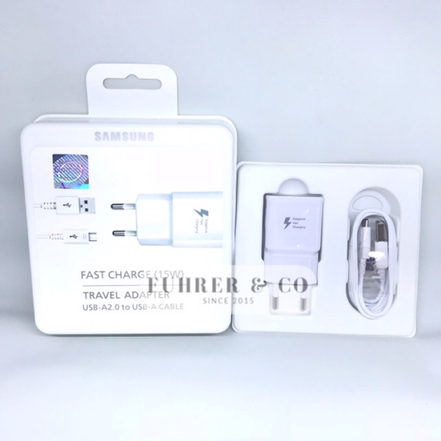 Charger Samsung S5 S6 S7 Note 5 Note 6 Fast Charging Charger Original