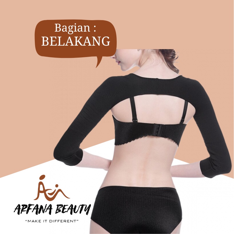 Korset Pelangsing Lengan Wanita Alat Penyangga Penegak Punggung Ampuh Corset Lengan Pembakar Lemak Arm Shaper Back Posture Corrector Original