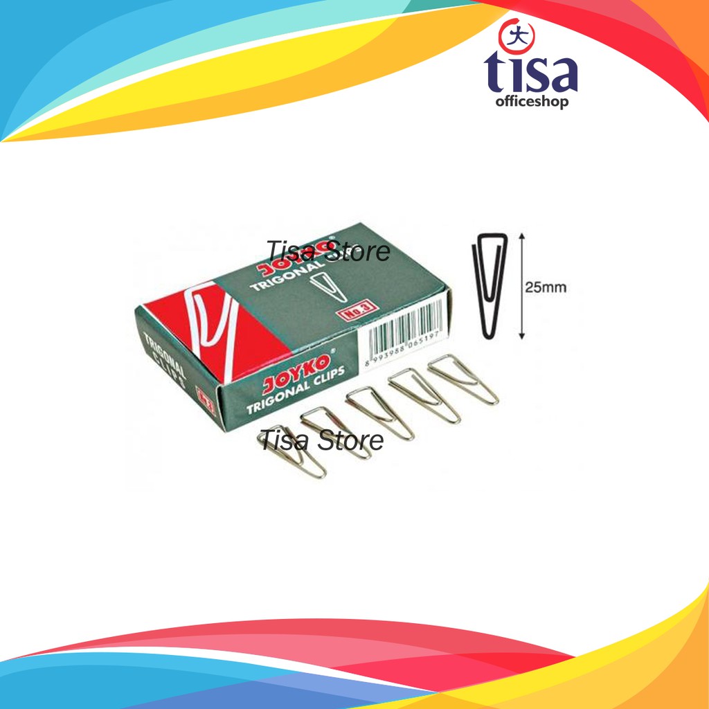 

Kenko Trigonal Paper Clip No. 3 Klip Kertas