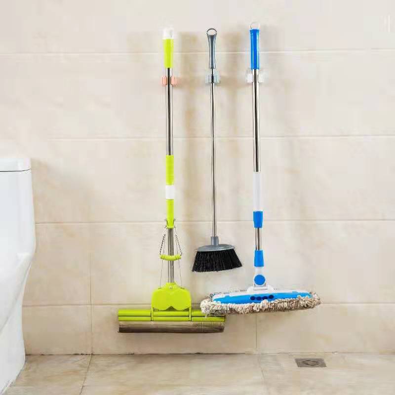 BB7 - Gantungan Sapu dan Pel Mop Suction Hanger / Gantungan Hook