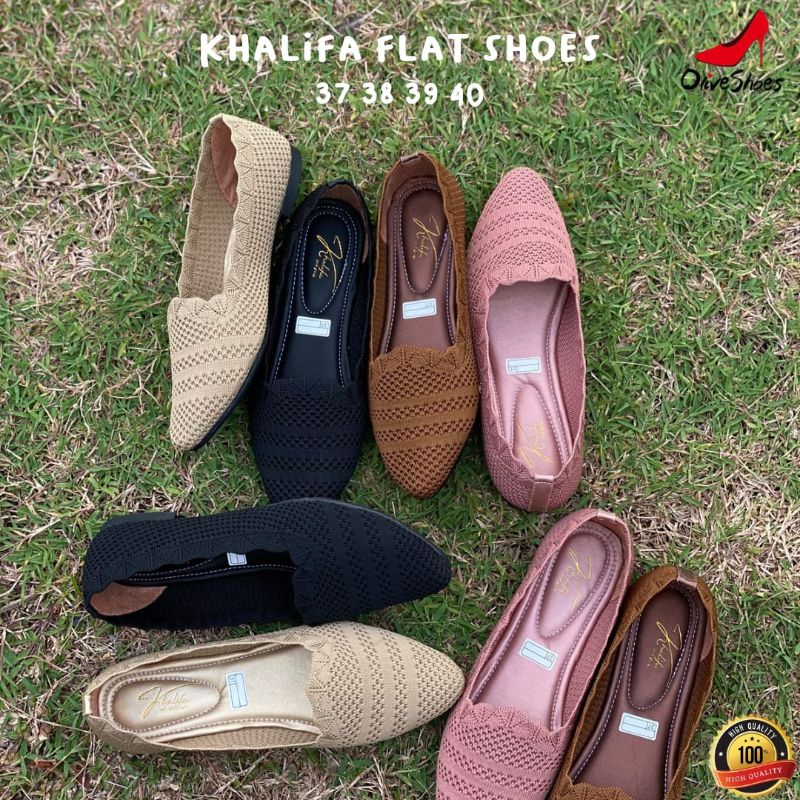 Khalifa flat shoes