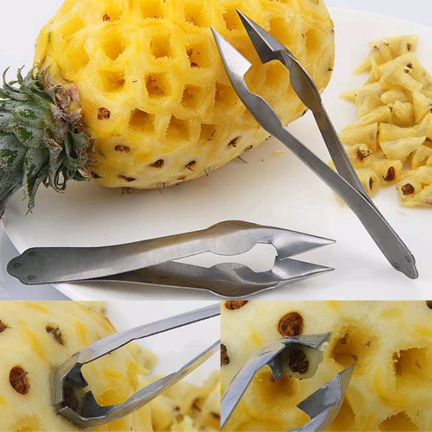 Alat pengupas biji / mata buah nanas bahan stainless steel