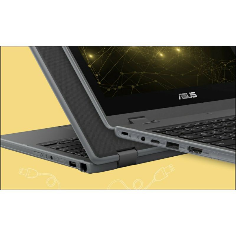 Asus BR1100FKA flip Touchscreen intel N4500 ram 4gb SSD 128gb Layar 11,6 Windows 10 Ori-3