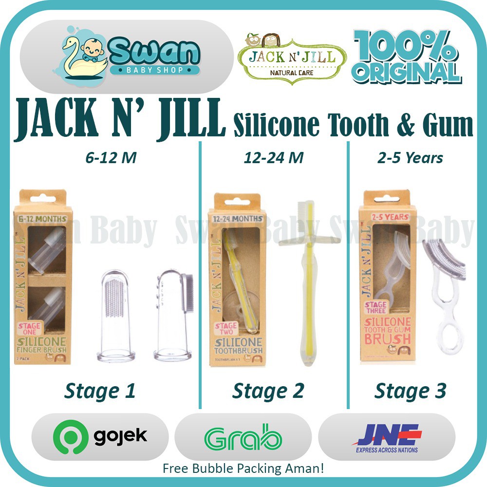 Jack N' Jill Silicone Tooth &amp; Gum