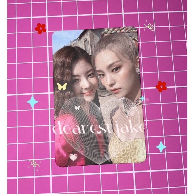 Lia yeji not shy itzy photocard pc
