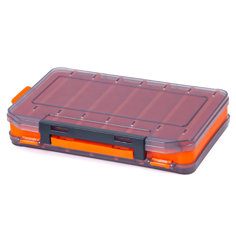 HENGJIA Box 14 compartments Fishing Accessories lure Hook Boxes storage Double Sided High Strength Fishing Tackle Box