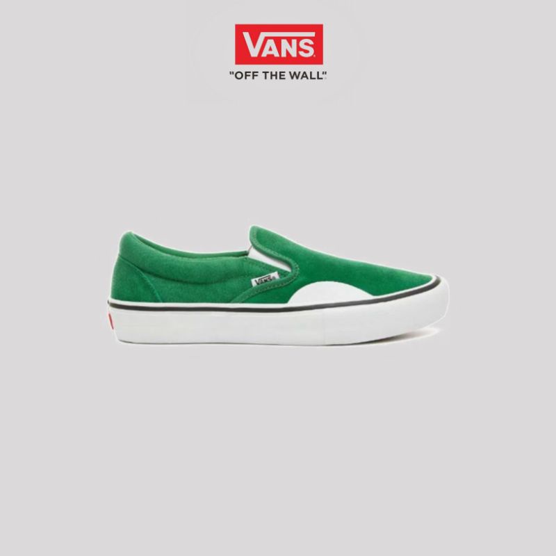 Vans Slip On Original Pro Amazon Green