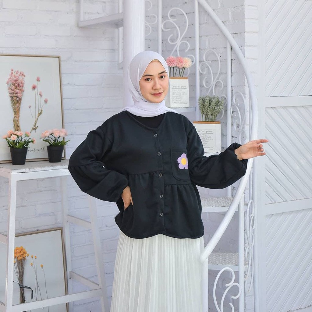 Nara Grosir - Kaory Sweet Outer | Fashion Terkini | Sweater Termurah