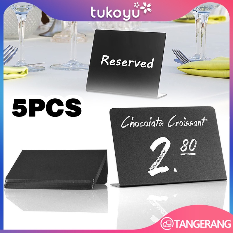

Papan Tulis Kapur Mini/Chalkboard Mini/Papan Kapur Menu Cafe/Papan Tulis Kapur Food Buffet Mini