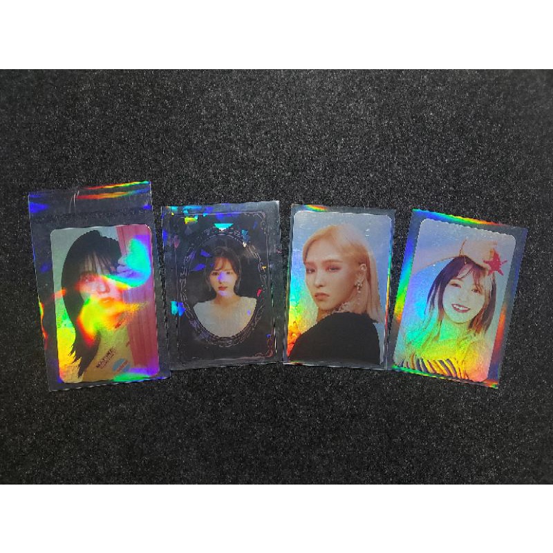 Inner Sleeve Hologram Holo Photocard Rainbow Mozaik