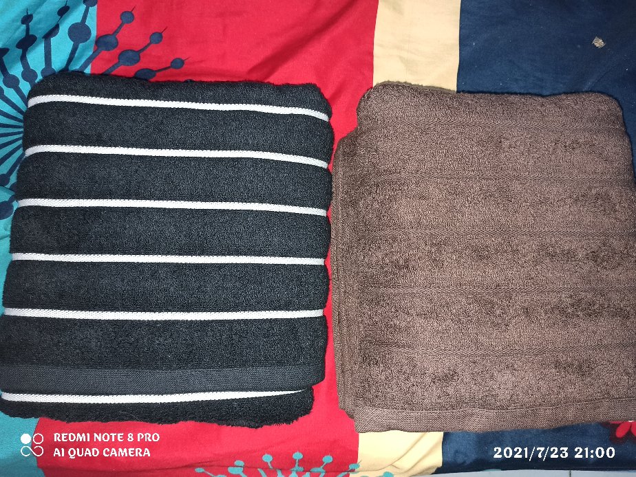 Handuk Mandi - Premium Towel 70x140 Cm - Lazy Sunday