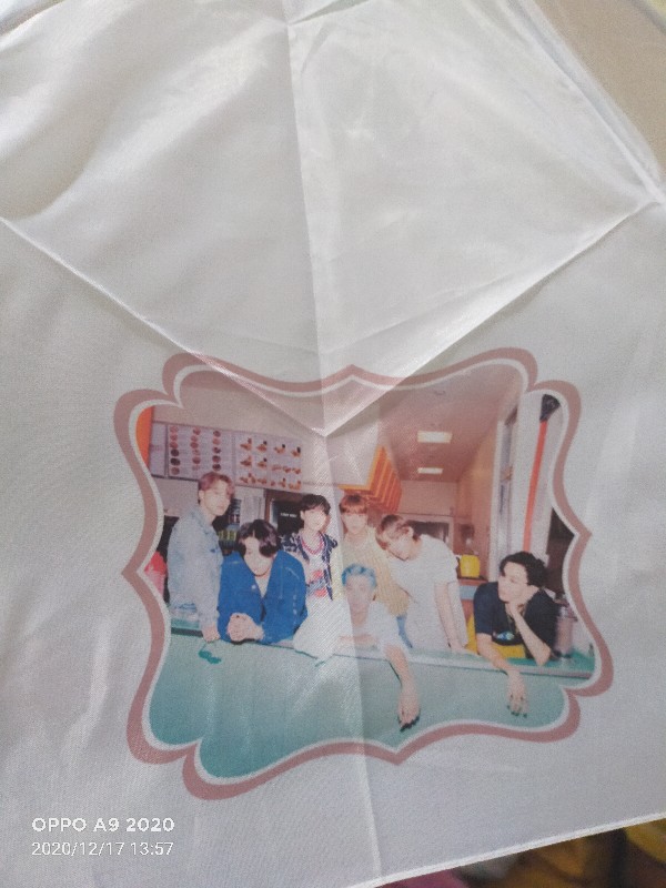 Payung Lipat | Payung Custom Foto/tulisan/gambar | Kpop | Bts | Seminar | Gudetama | Komunitas