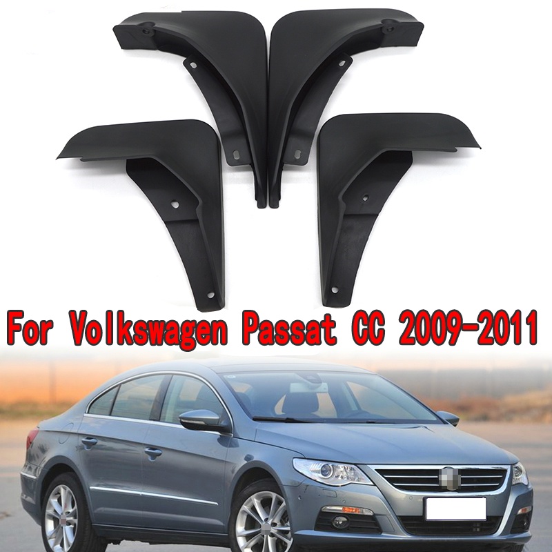 1 Set Mud Flap Pelindung Splash Untuk Fender Mobil Volkswagen Passat CC 2009 2010 2011