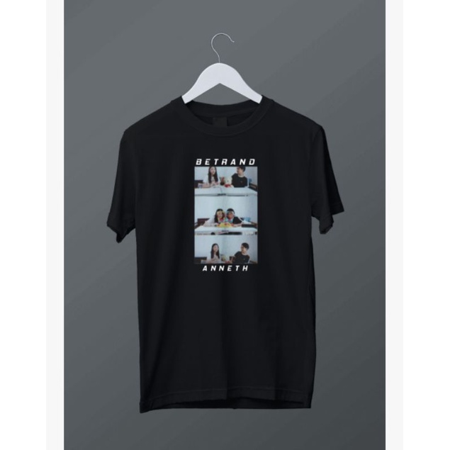 Baju Kaos Betrand Peto Bersama Anneth BxB Anneth Mhiean bento bensu