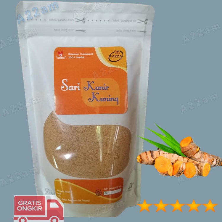 

Minuman Jamu Herbal Sari Kunyit Kunir Kuning Bubuk Instan Asli H6-76