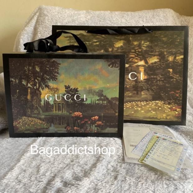 

(TERLARIS) READY STOK !!! BagAddict Jual Box SET Gucci Small (Box, Paperbag