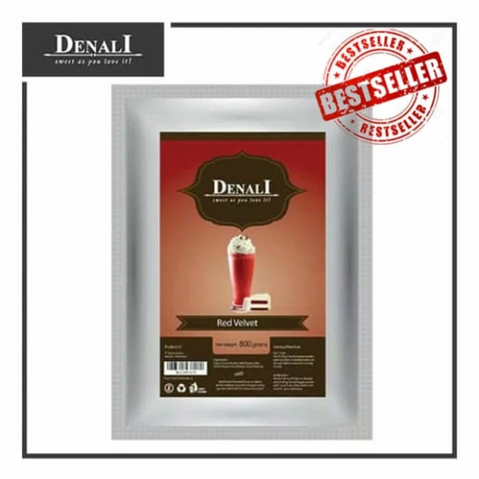 

DISKON - (BISA COD) Denali Red Velvet Powder / Bubuk minuman Premium rasa red velvet