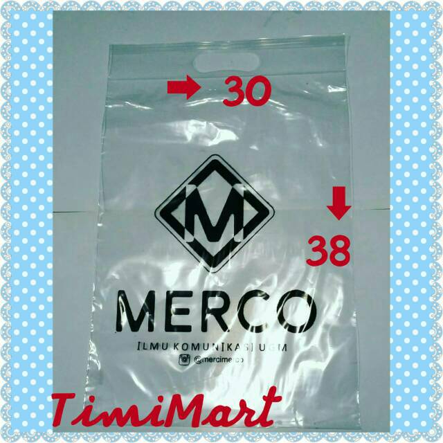 

Plastik Zipper/Plastik Distro Bening dg Zipper 30*38