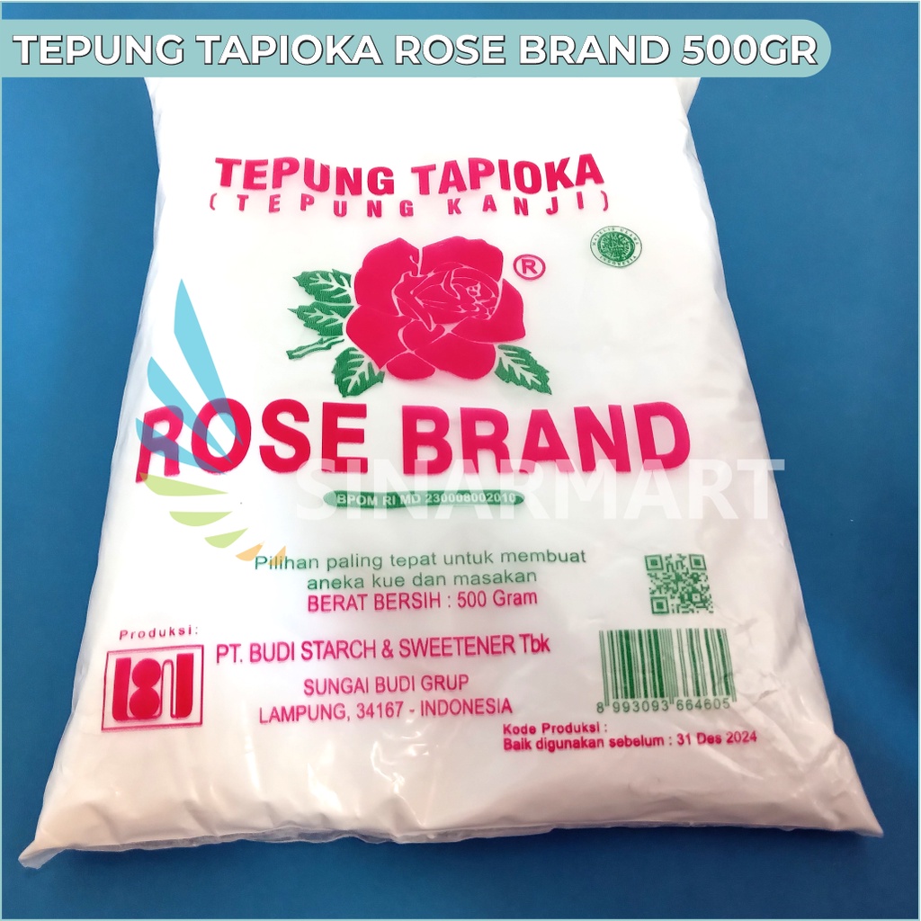 

TEPUNG TAPIOKA KANJI ROSE BRAND 500 GRAM