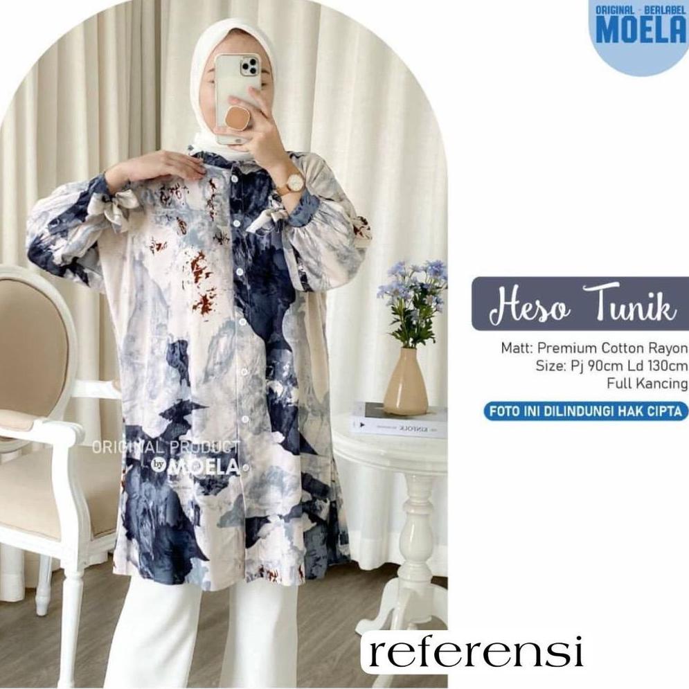 Tunik Jumbo Kekinian2021 Atasan Wanita Muslim Big Size Free Makser XL XXL XXXL 4L 5L ld 110 120 130 