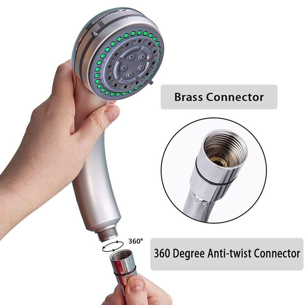 Nanas Selang Shower Genggam Aksesoris Kamar Mandi Bidet Pipa Anti Lilitan PVC