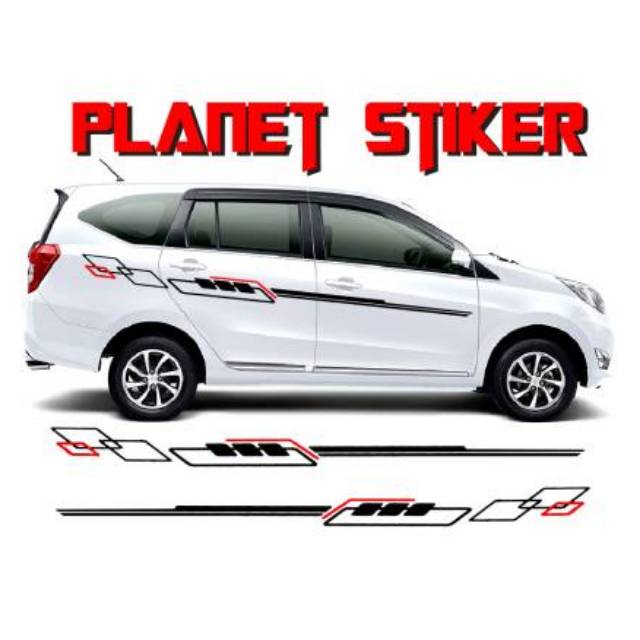 Cutting Stiker Toyota Calya Sigra Honda City Shopee Indonesia