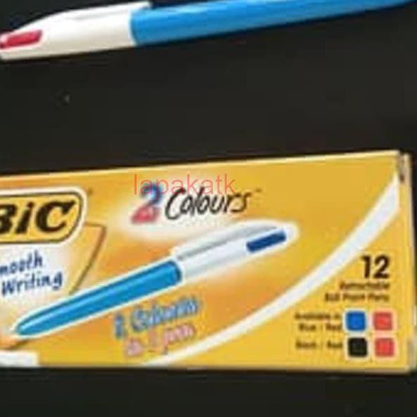 

Best Seller!! (bbx-1272) PULPEN BIC 2 WARNA (pcs)