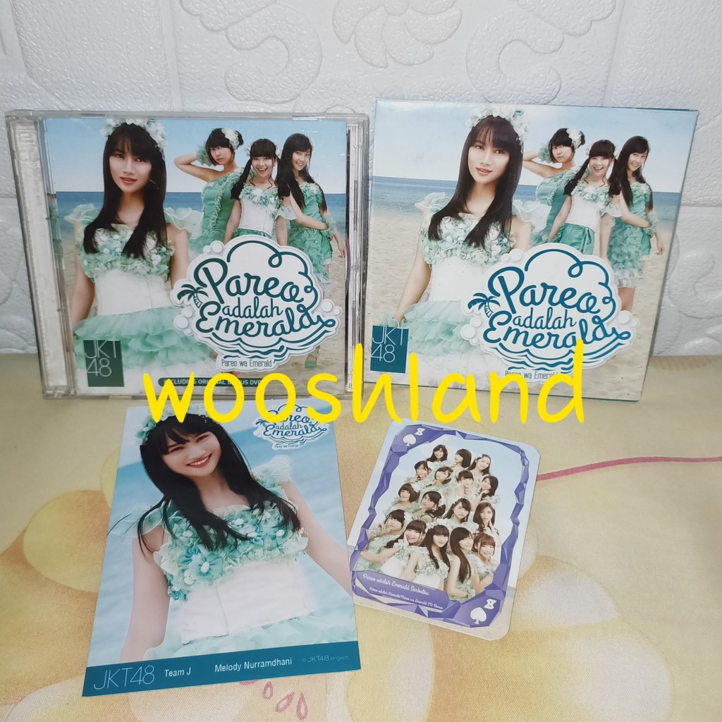 JKT48 9th Single : Pareo adalah Emerald -Pareo wa Emerald- (CD + DVD) + PP Melody