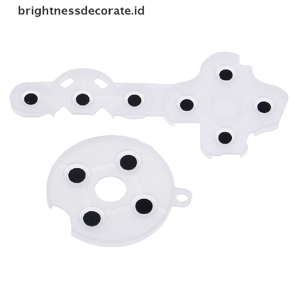 [birth] 2pcs/set Transparent controller conductive rubber pad contact pad for XBOX360 [ID]