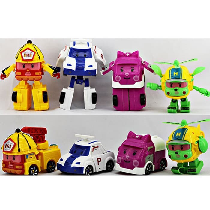 Hot Sale ROBOCAR POLI 2 IN 1 DEFORM MIKA SATUAN Murah