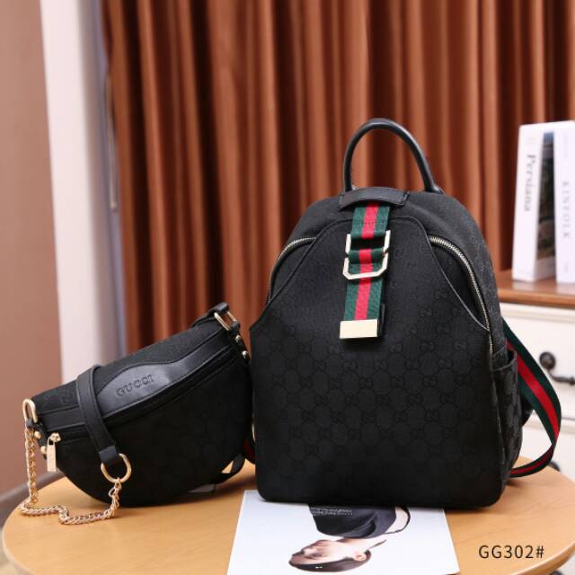 Tas ransel wanita GUCCI import murah | shelaashop 🎒