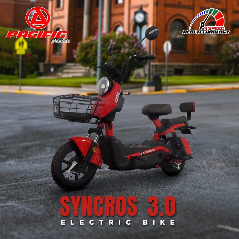 Sepeda Listrik Pacific SYNCROS 3.0 & SYNCROS 5.0 Electric E-Bike 500 Watt