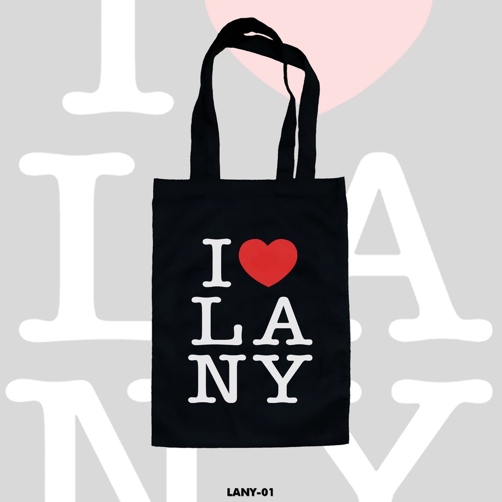 TOTE BAG HITAM - LANY