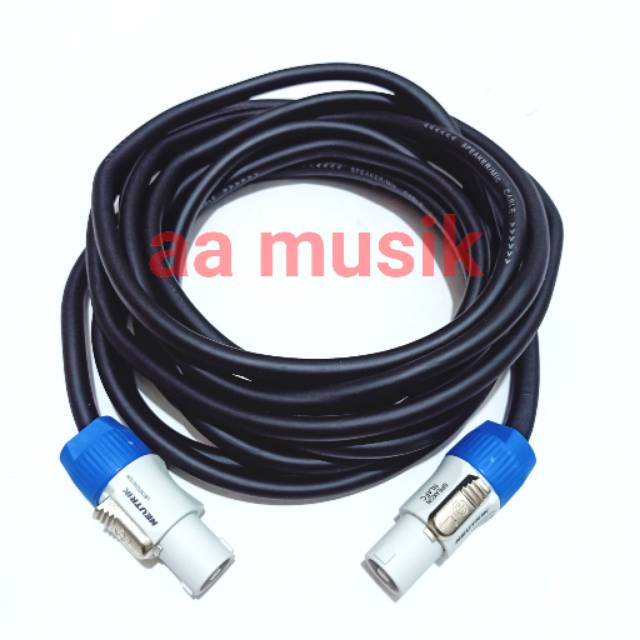 KABEL SPEAKER 10 METER 2x150mm TITANS SPIKON NEUTRIK NL4FC